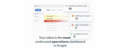 Your Inbox Is the Most Underused Operations Dashboard in Freight