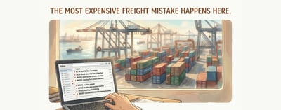 The most expensive mistake in freight forwarding is not at the port — It’s in your inbox