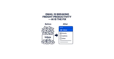 How Email Inefficiency Is Costing Freight Teams Productivity — And the New AI Model Replacing Manual Work