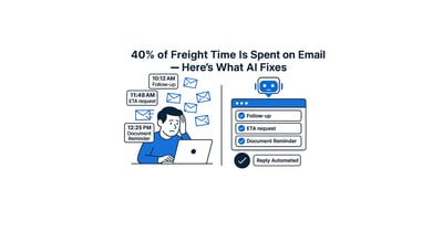 ✅ Why Freight Teams Spend 40% of Their Day on Emails — And How AI Is Changing That