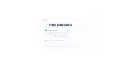 Inbox Blind Spots: The Emails Freight Teams Don’t Even Know They Miss